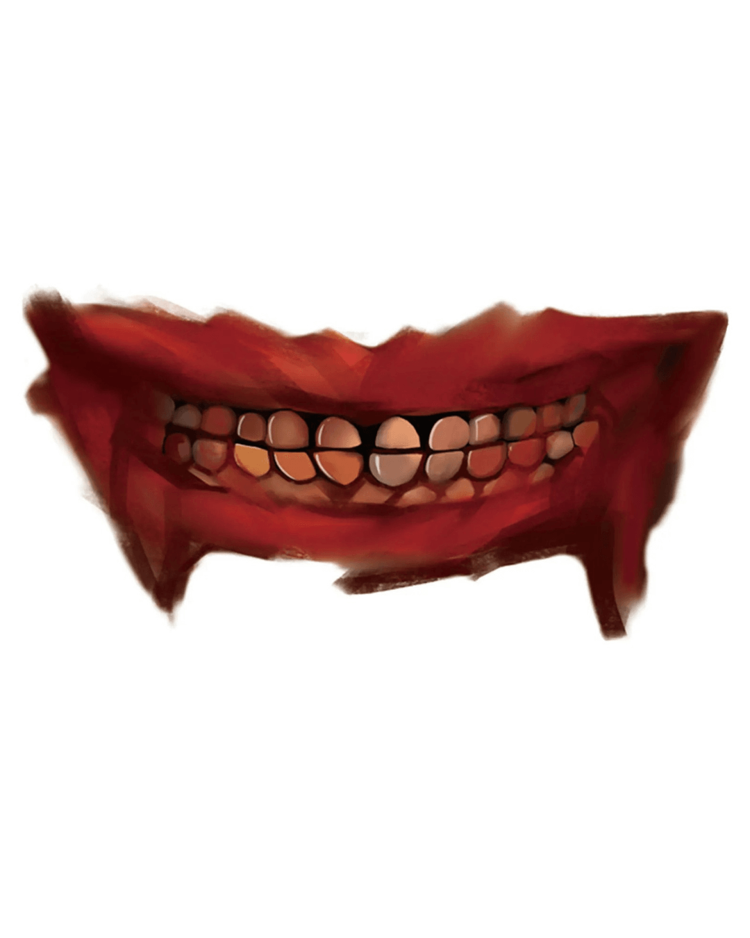 Halloween Mouth Tattoos